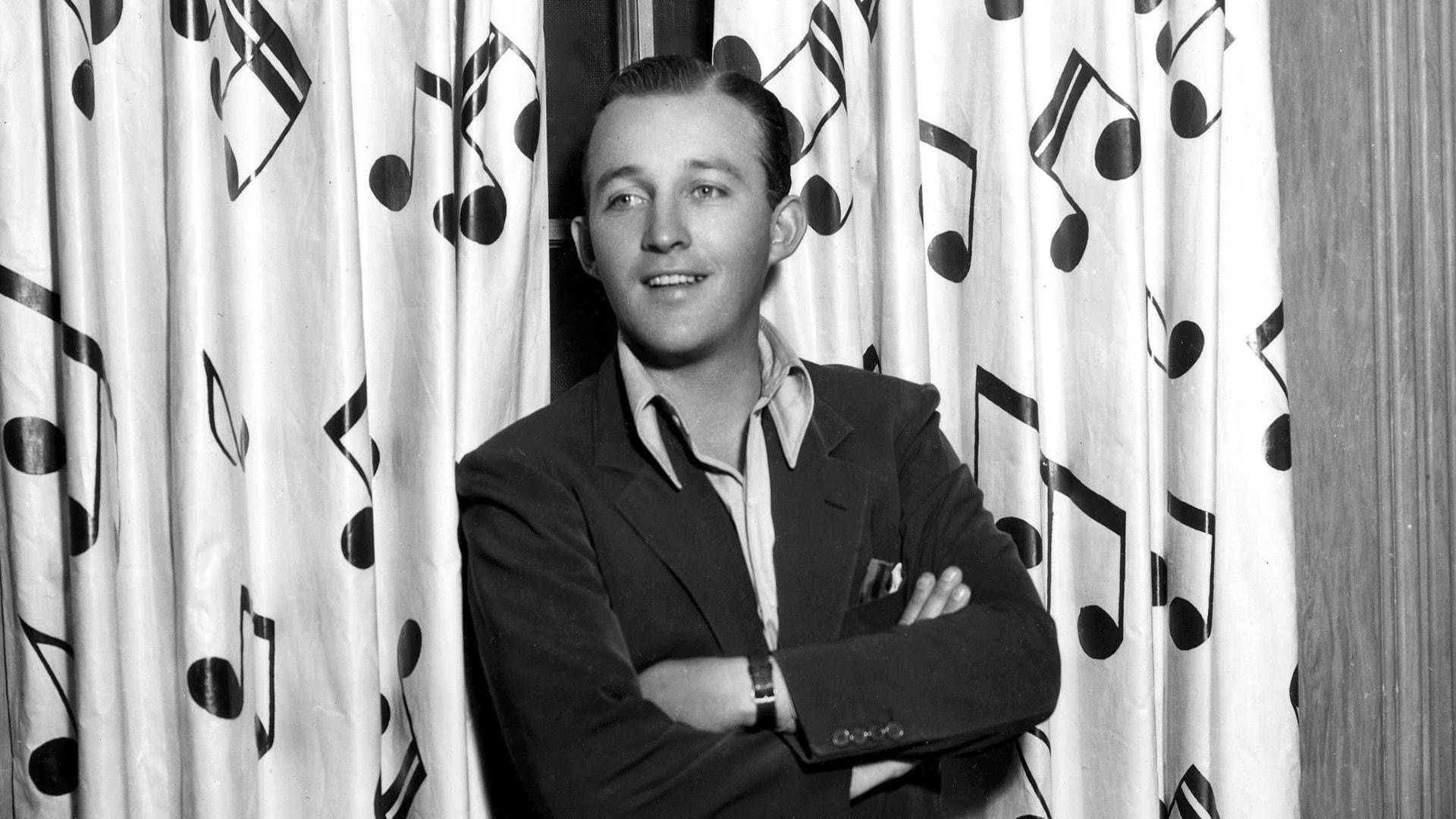 Bing Crosby Krydsede Arme Wallpaper