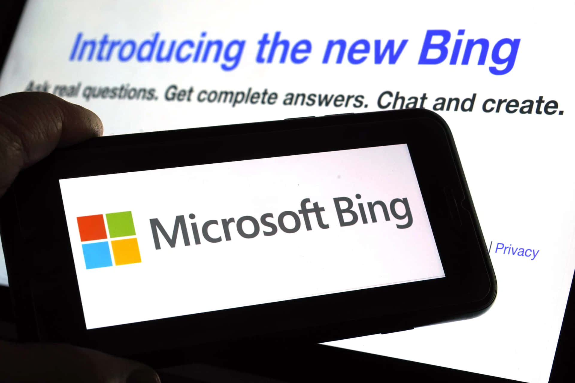 Explore the world with Bing