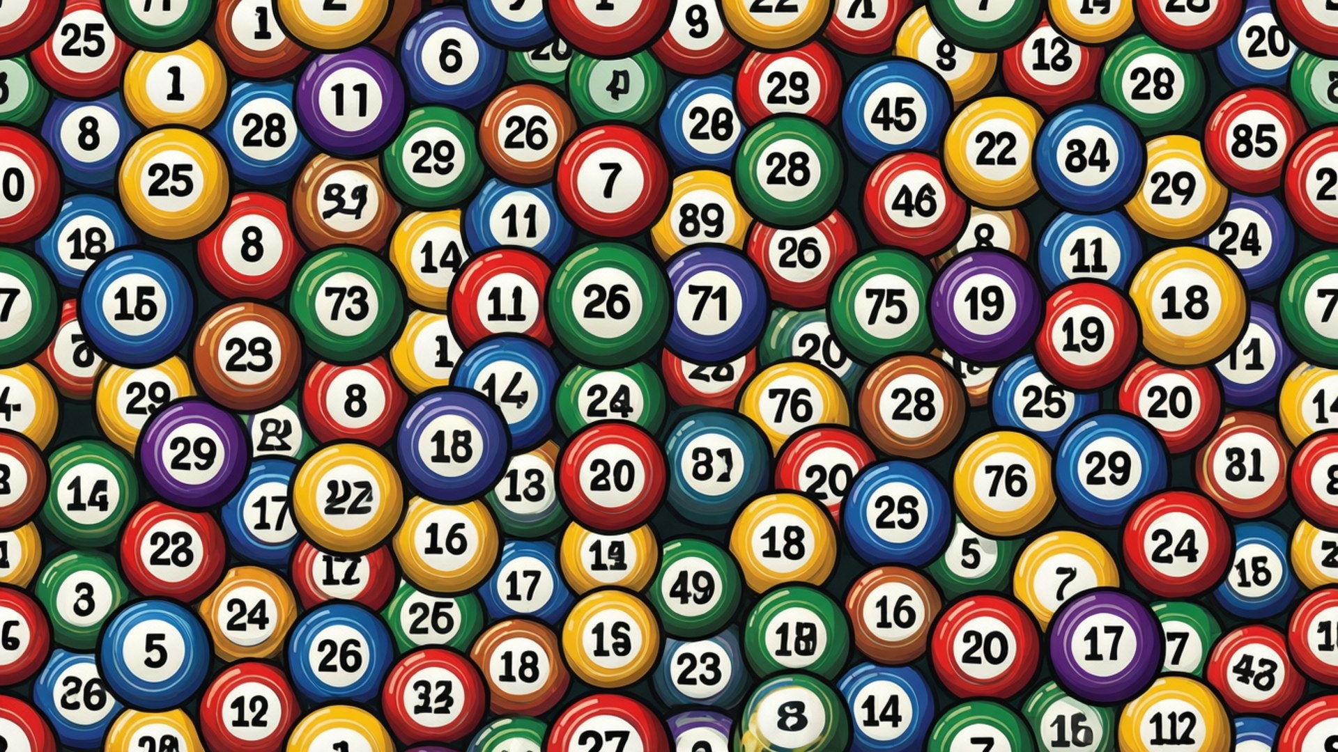 Bingo Bold Mønster Wallpapers