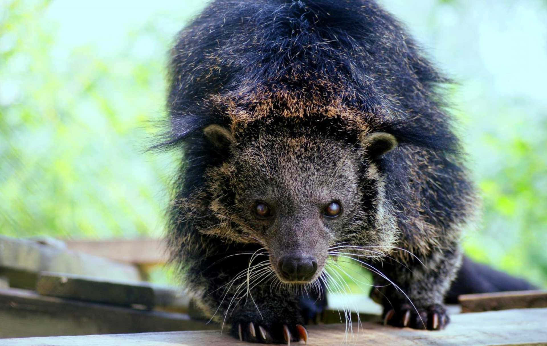 Binturong Staring Intently Wallpaper