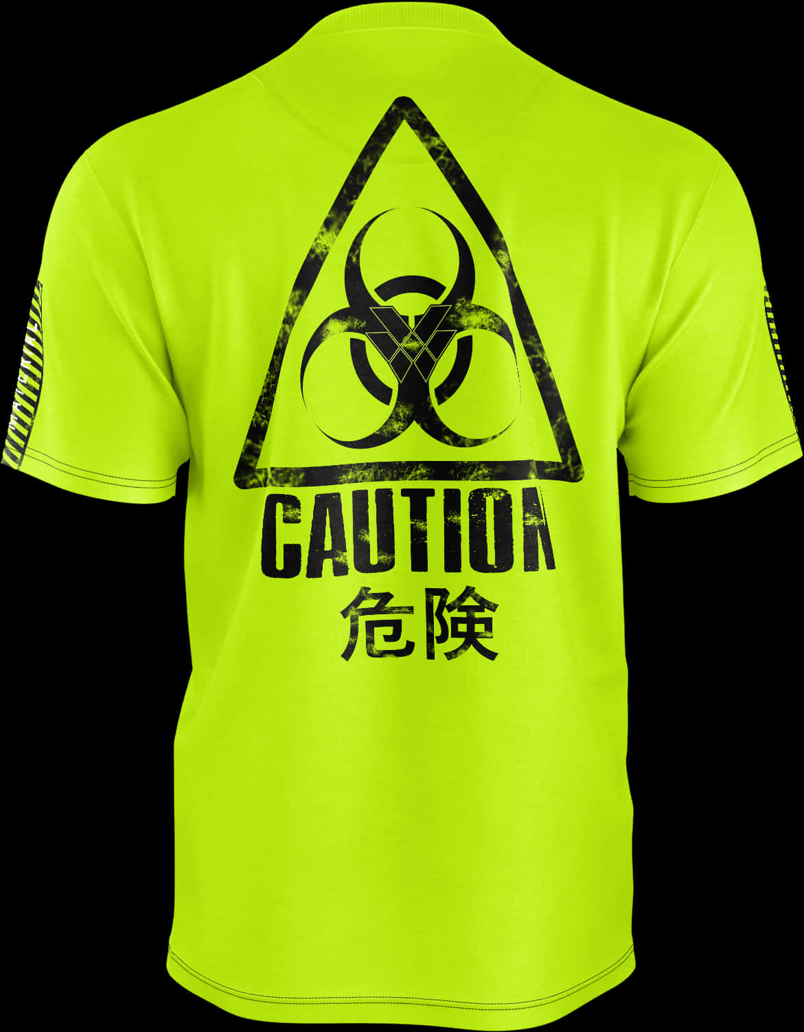 Biohazard Caution T Shirt Design PNG