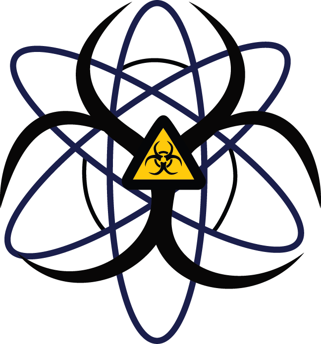 Biohazard Symbol Atomic Design PNG