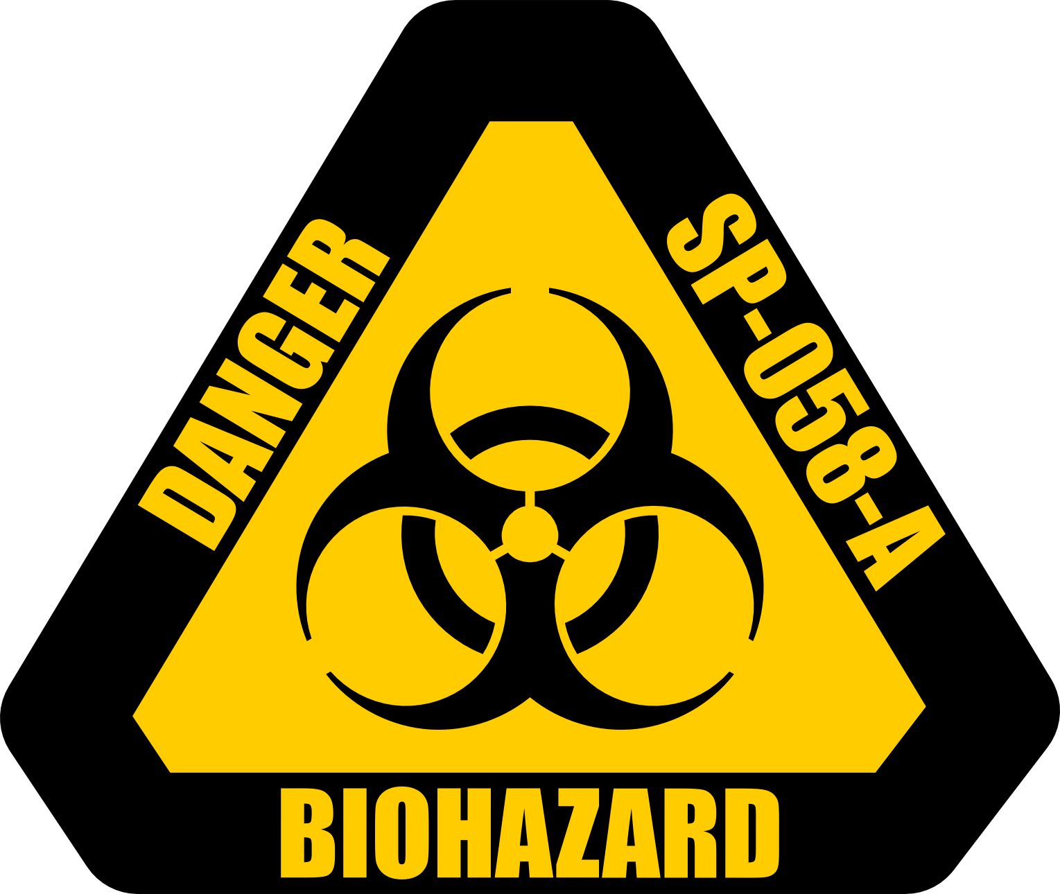 Biohazard Symbol Warning Sign S P0584 A PNG