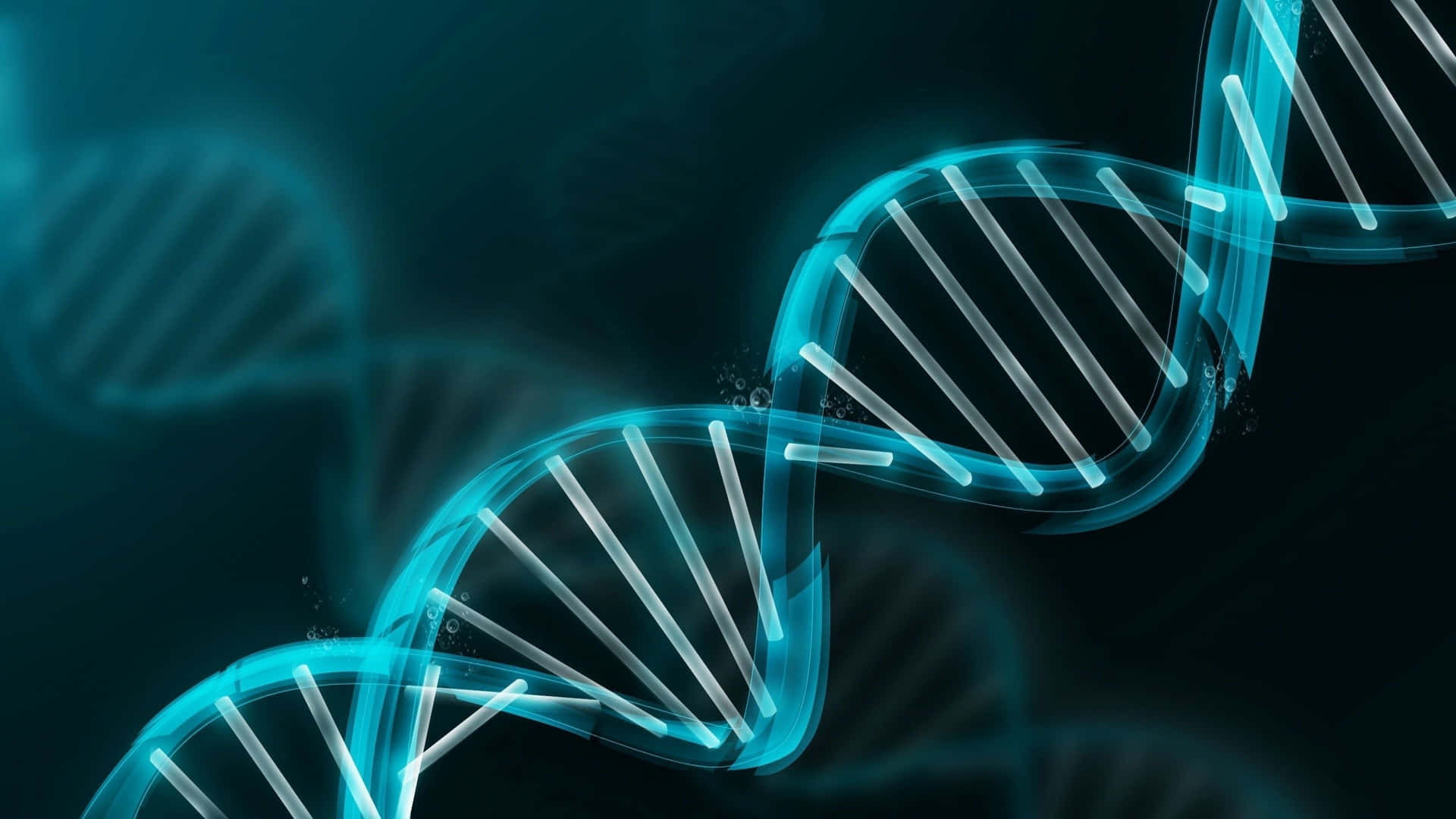 Blue DNA Biology Picture