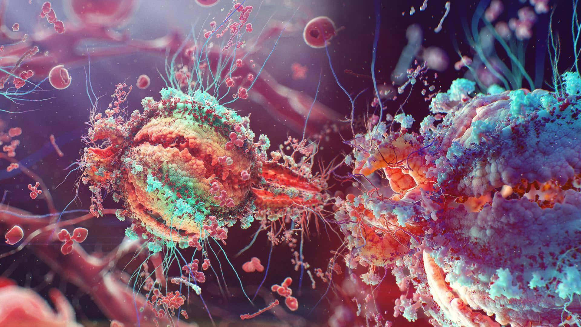 Hivcellers Biologi Konstbild