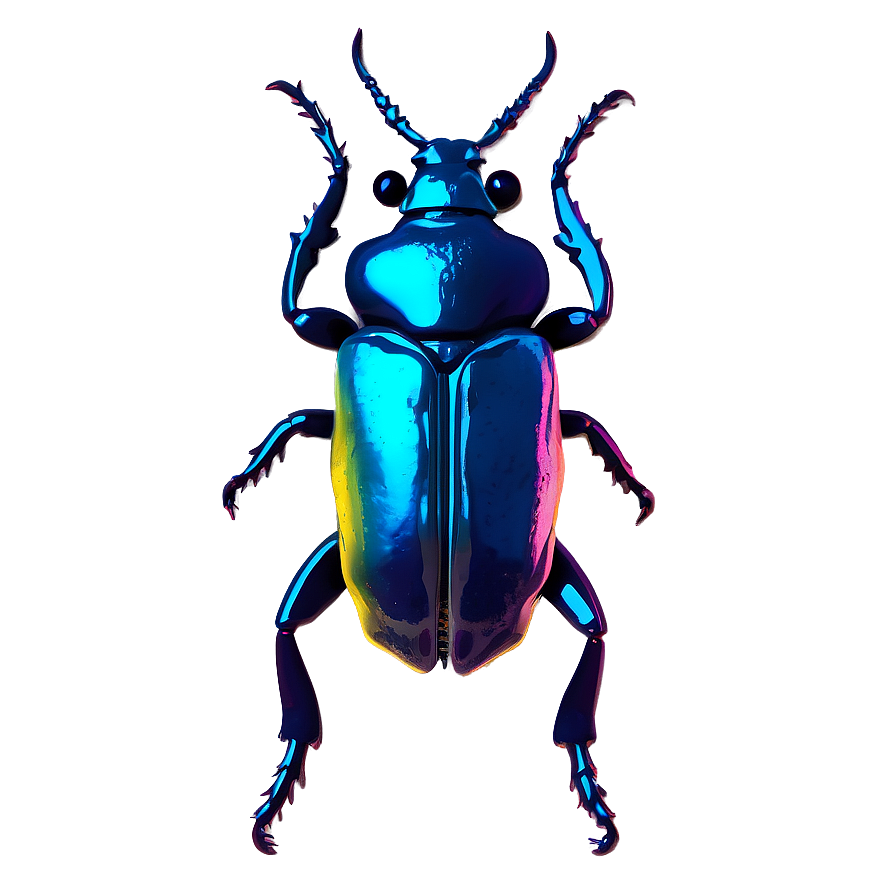 Bioluminescent Beetle Glow Png 05242024 PNG