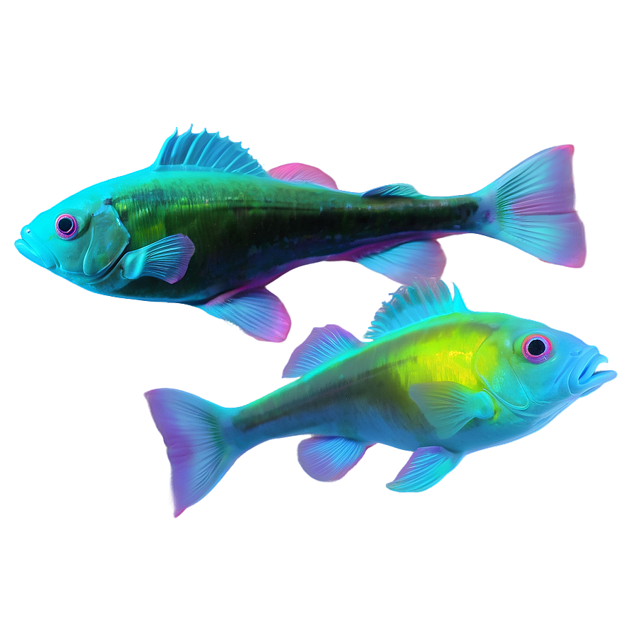 Bioluminescent Fish Glow Png 77 PNG