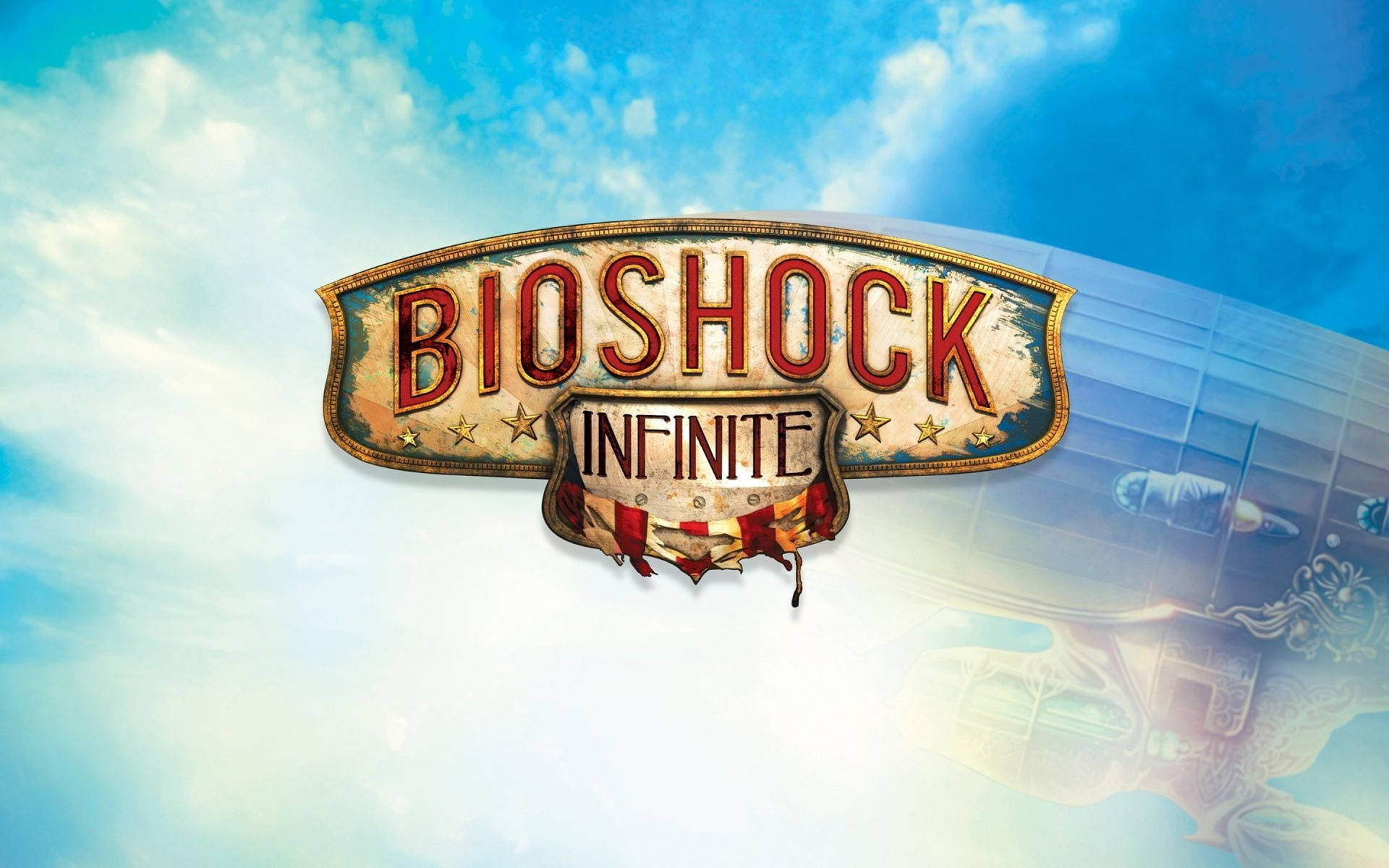 Bioshock4k Unendliches Logo. Wallpaper