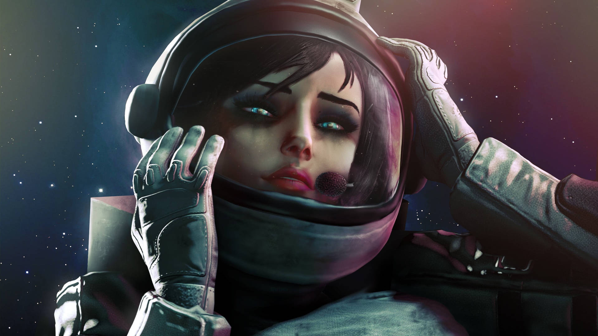 Bioshock Infinite Astronautin Elizabeth Wallpaper