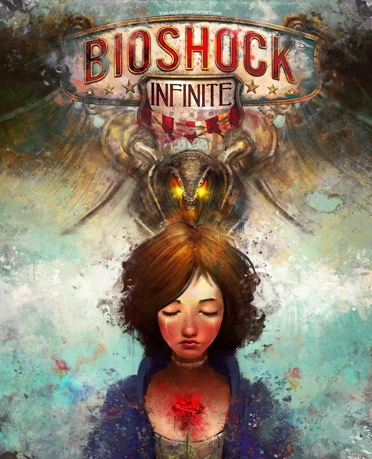 Download Bioshock Phone Elizabeth Rose Wallpaper 
