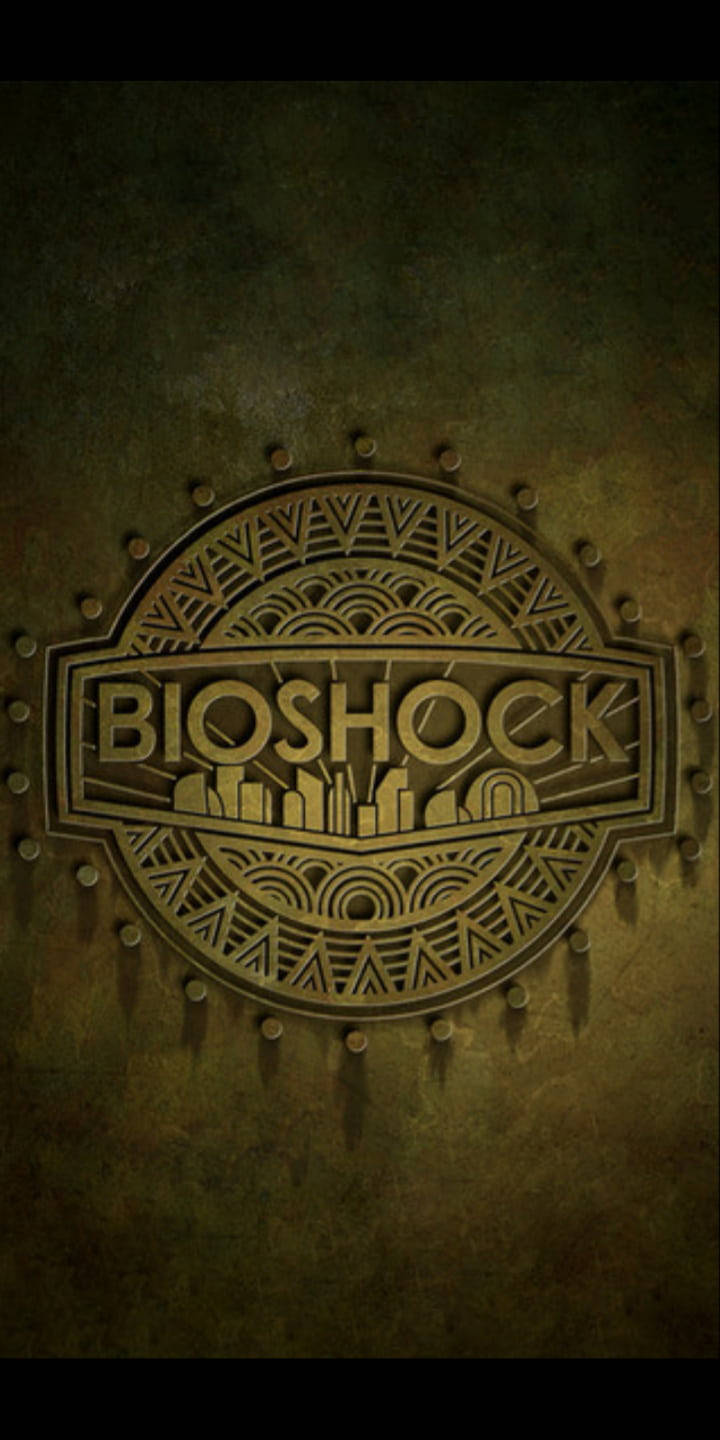 Bioshock Phone Stone Embossed
