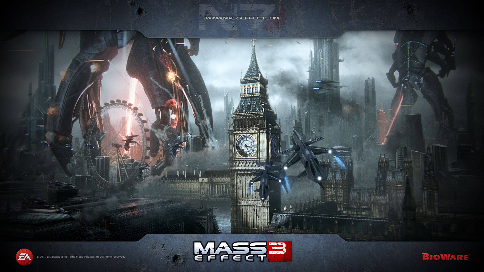 Bioware In Mass Effect 3 Wallpaper