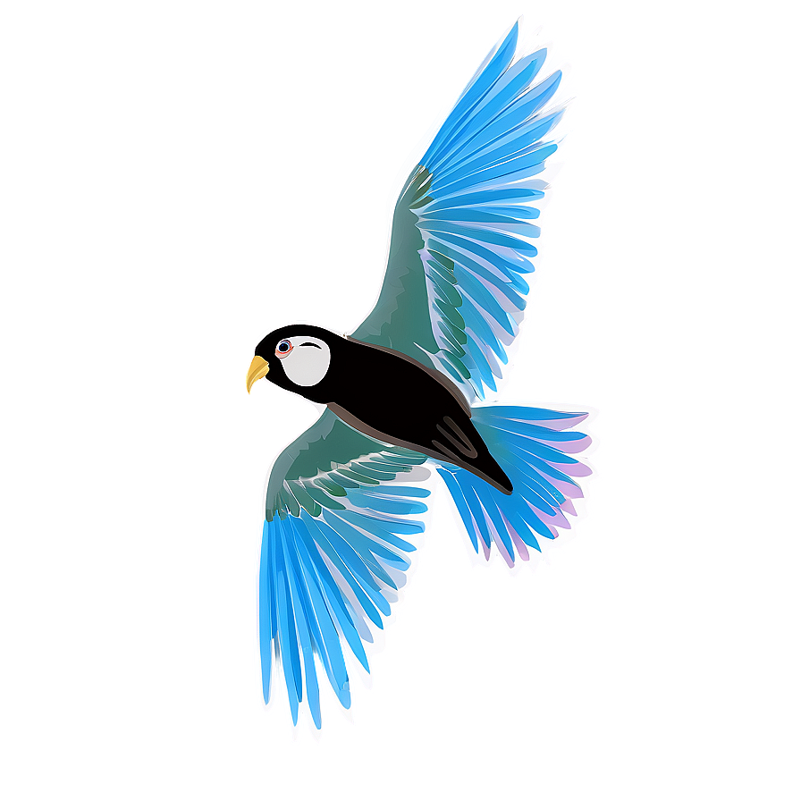 Bird Flying A PNG