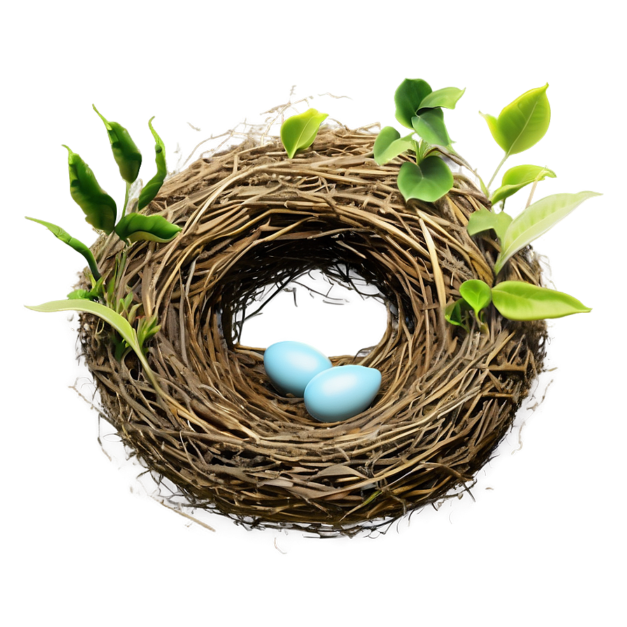 Bird Nest In Foliage Png 58 PNG