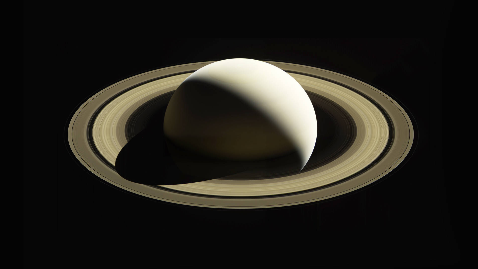 Bird's Eye Saturn 4k Background