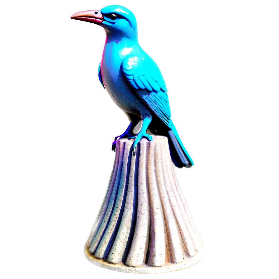 Bird Statue Png 05242024 PNG
