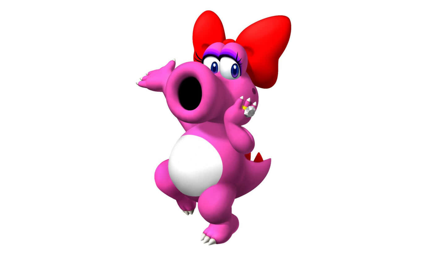 Birdo - The Colorful and Expressive Character Wallpaper