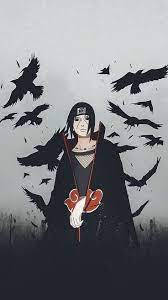 Birds Naruto Itachi Uchiha 4k Wallpaper