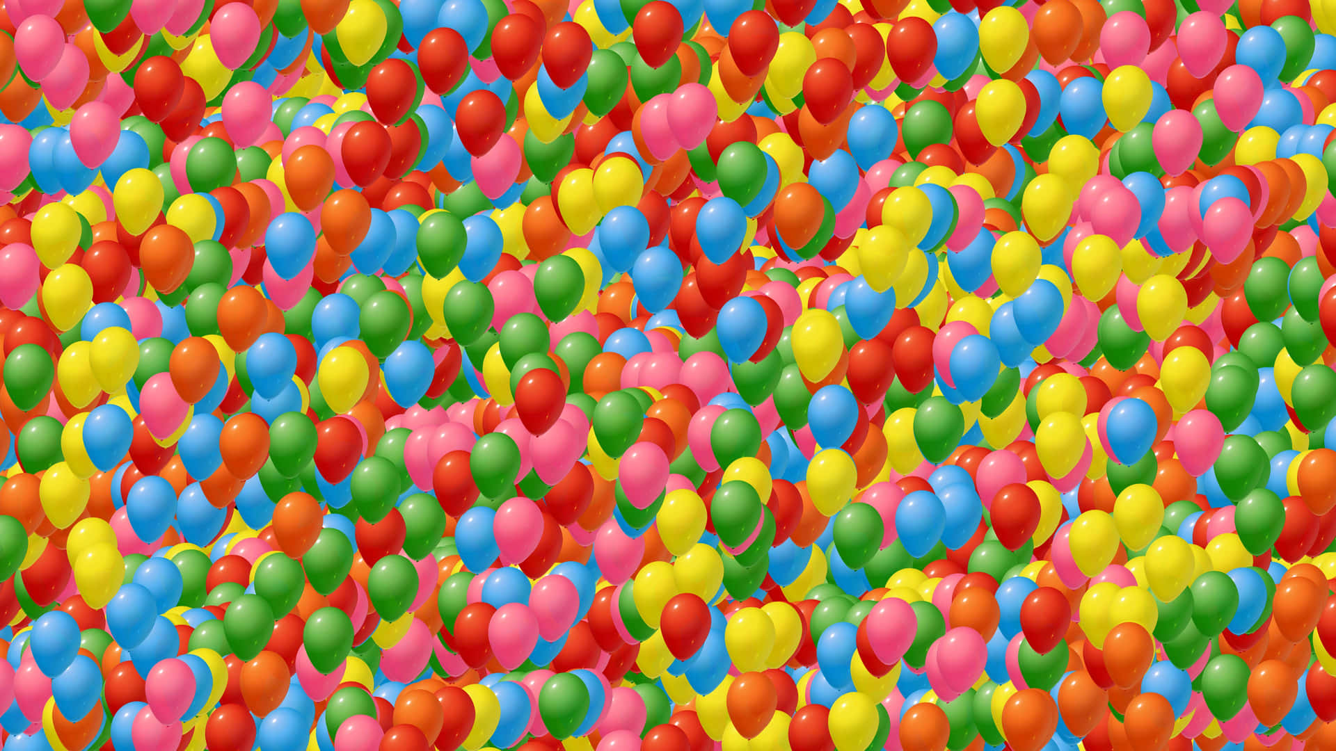 Geburtstagsluftballonsbunte Collage Bild