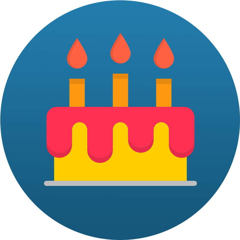 Birthday Cake Icon PNG