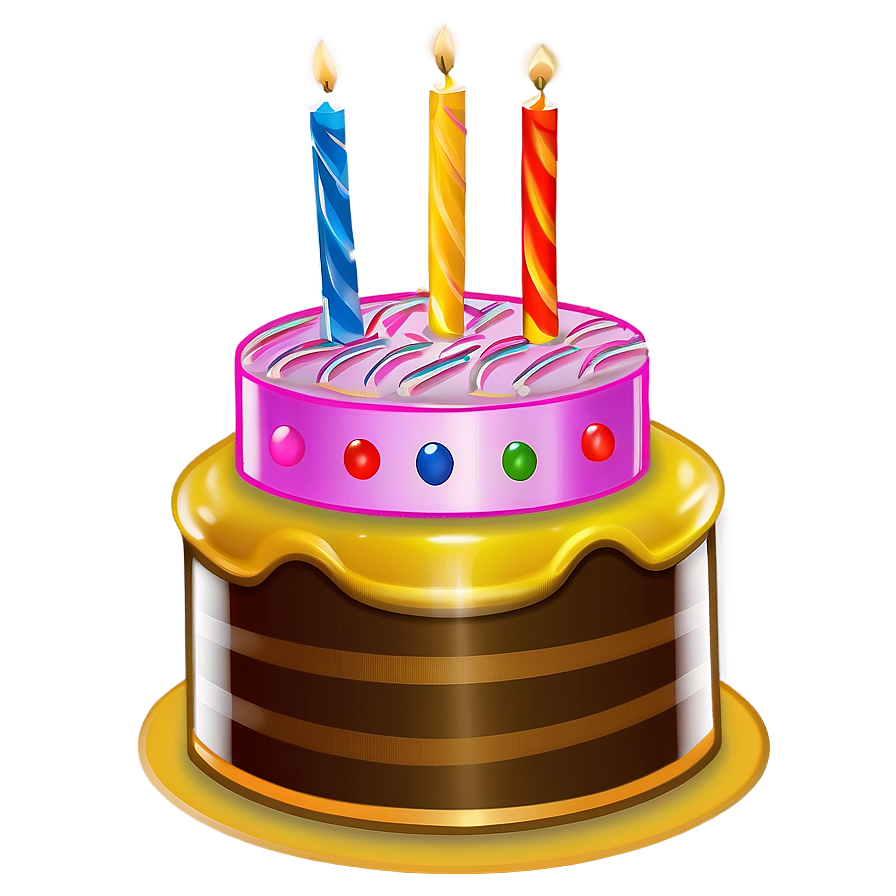 Download Birthday Cake Illustration Png 41 | Wallpapers.com