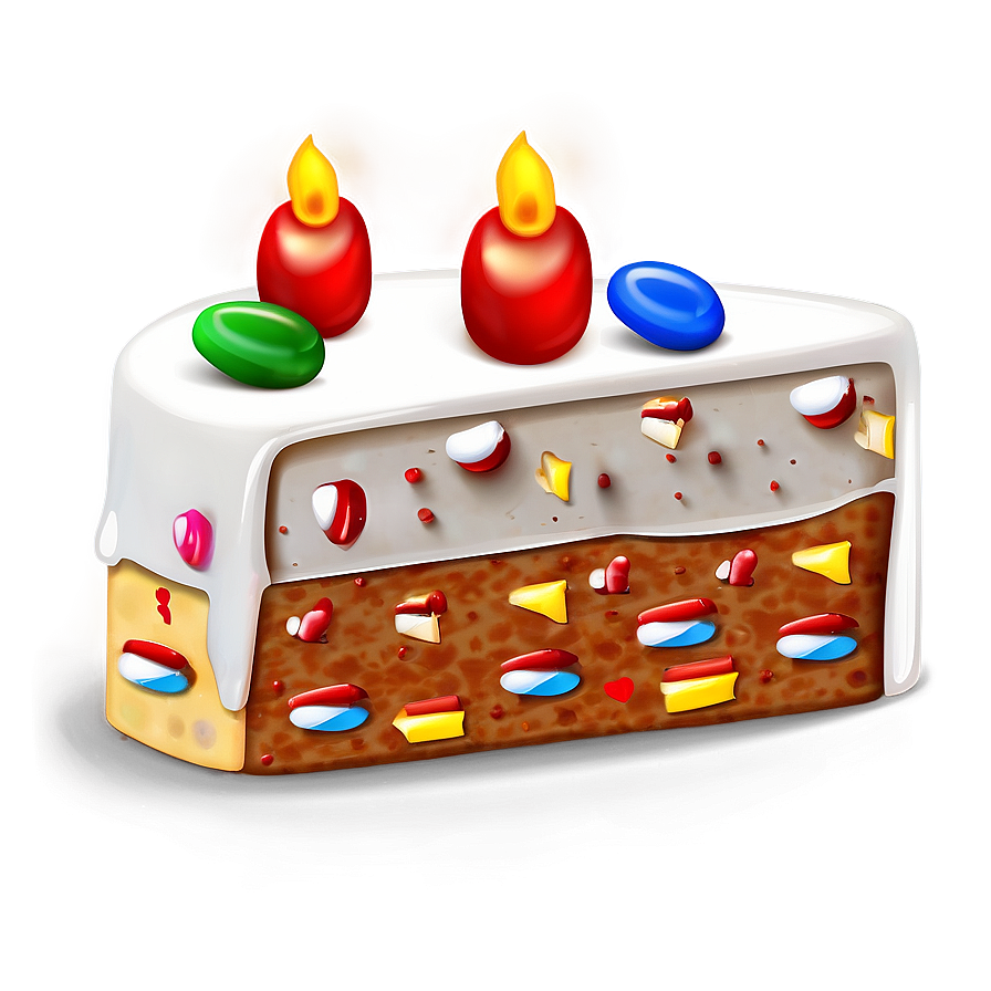 Birthday Cake Slice Emoji Png 65 PNG