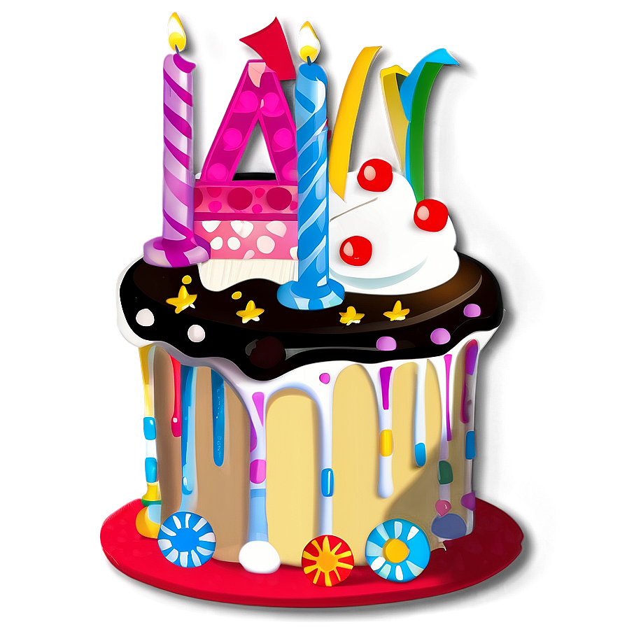 Birthday Cake Sticker Png 48 PNG