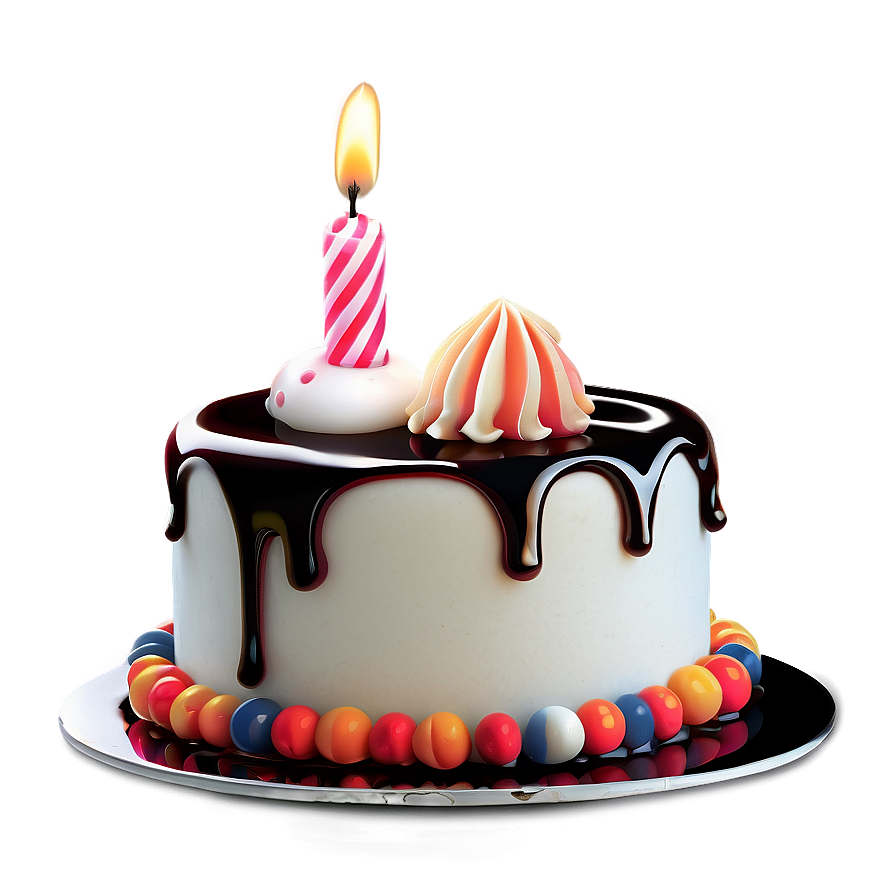 Birthday Cake Sticker Png 50 PNG