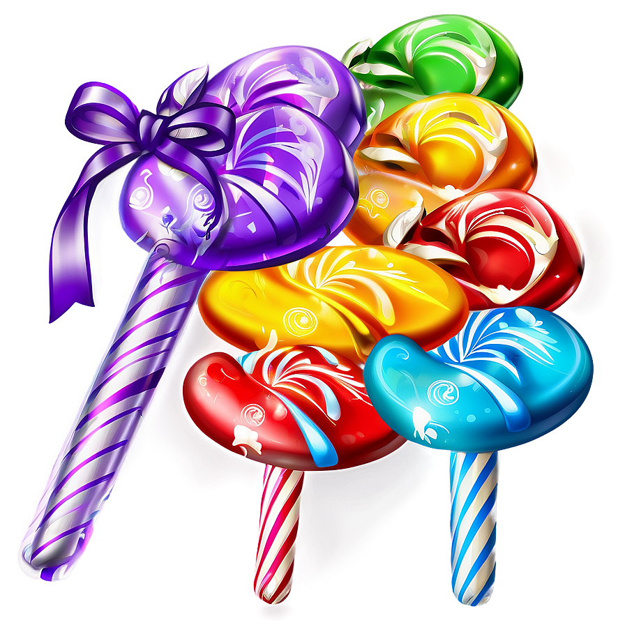 Birthday Candies Png 12 PNG