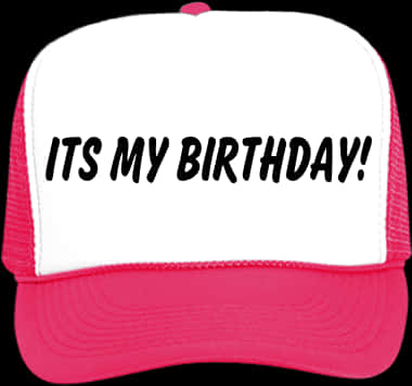 Birthday Celebration Cap PNG