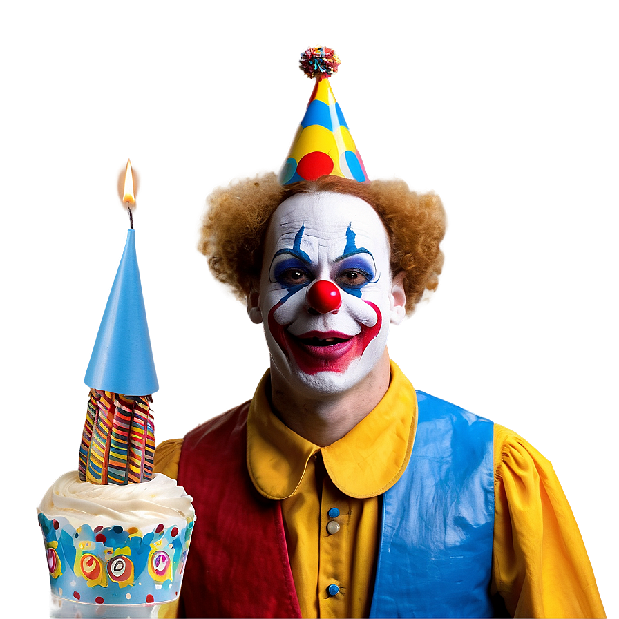 Birthday Clown Png 05042024 PNG