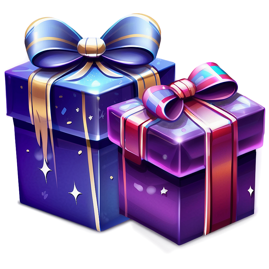 Birthday Gift Box Png 05242024 PNG