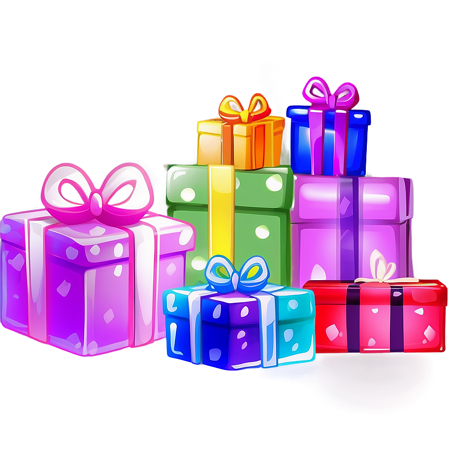 Birthday Gifts Png 05042024 PNG