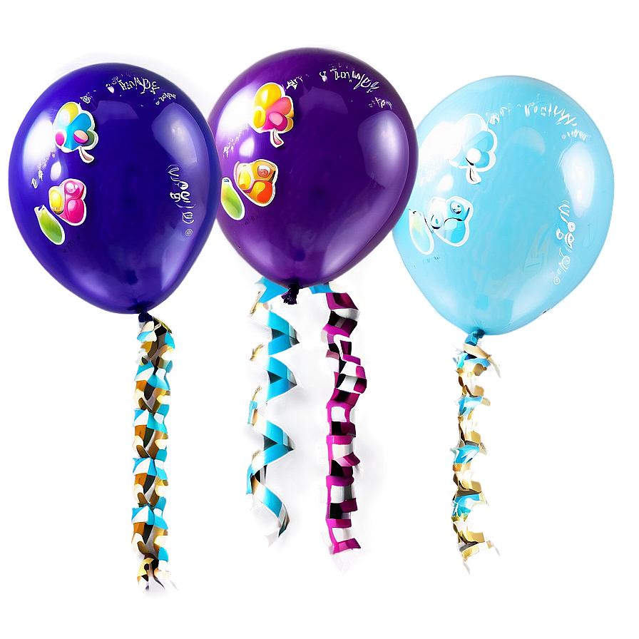 Birthday Party Balloon Png Gks PNG