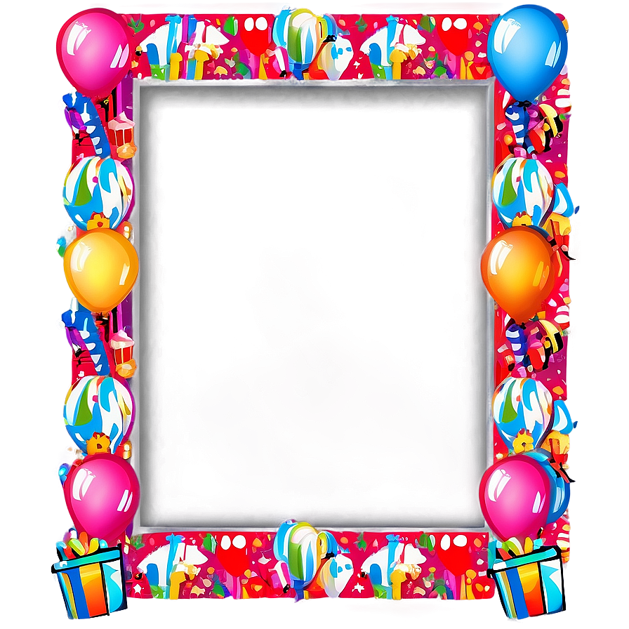 Birthday Photo Frame Png Gjh PNG