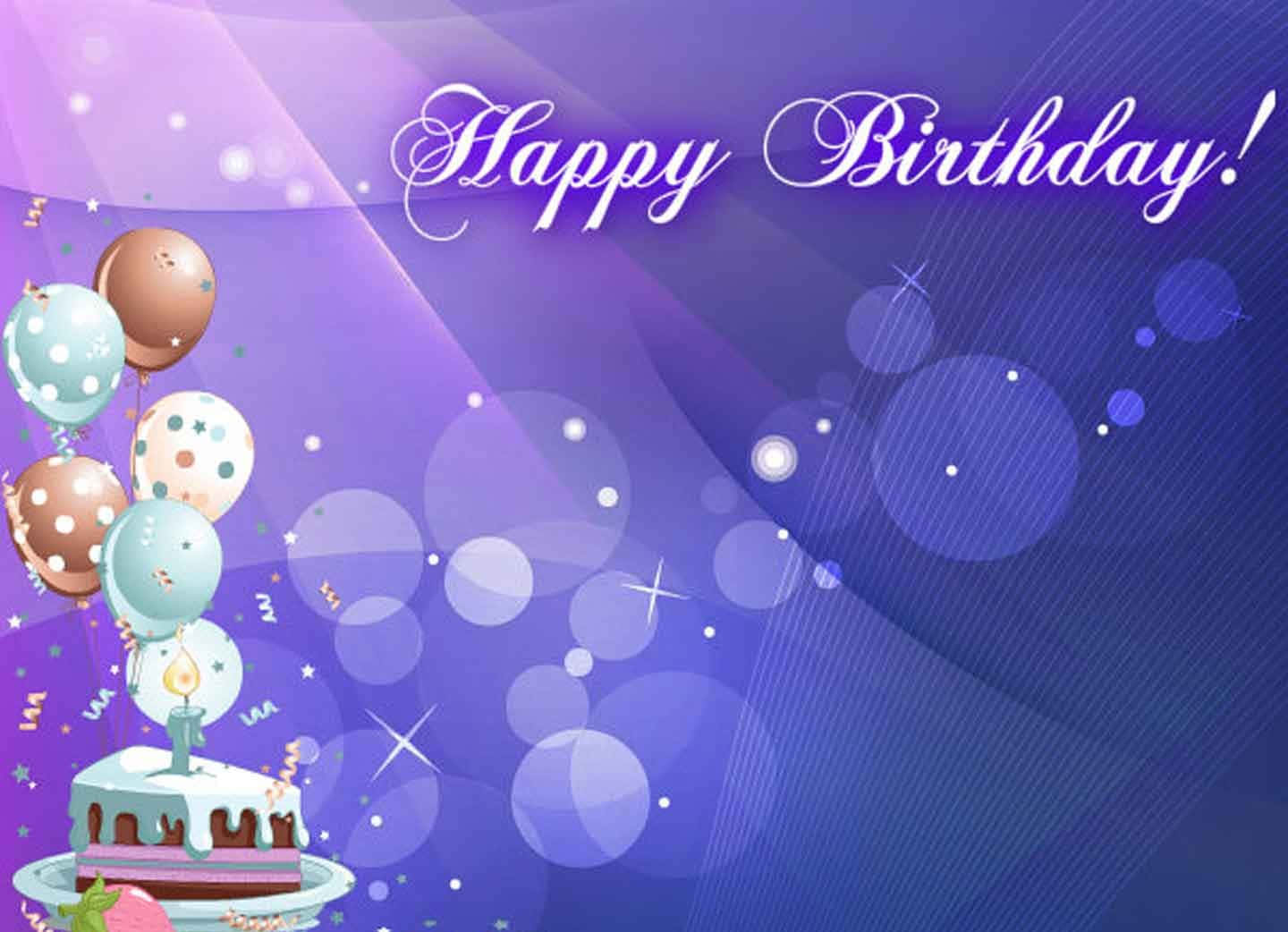happy birthday wallpaper with wishes for friend