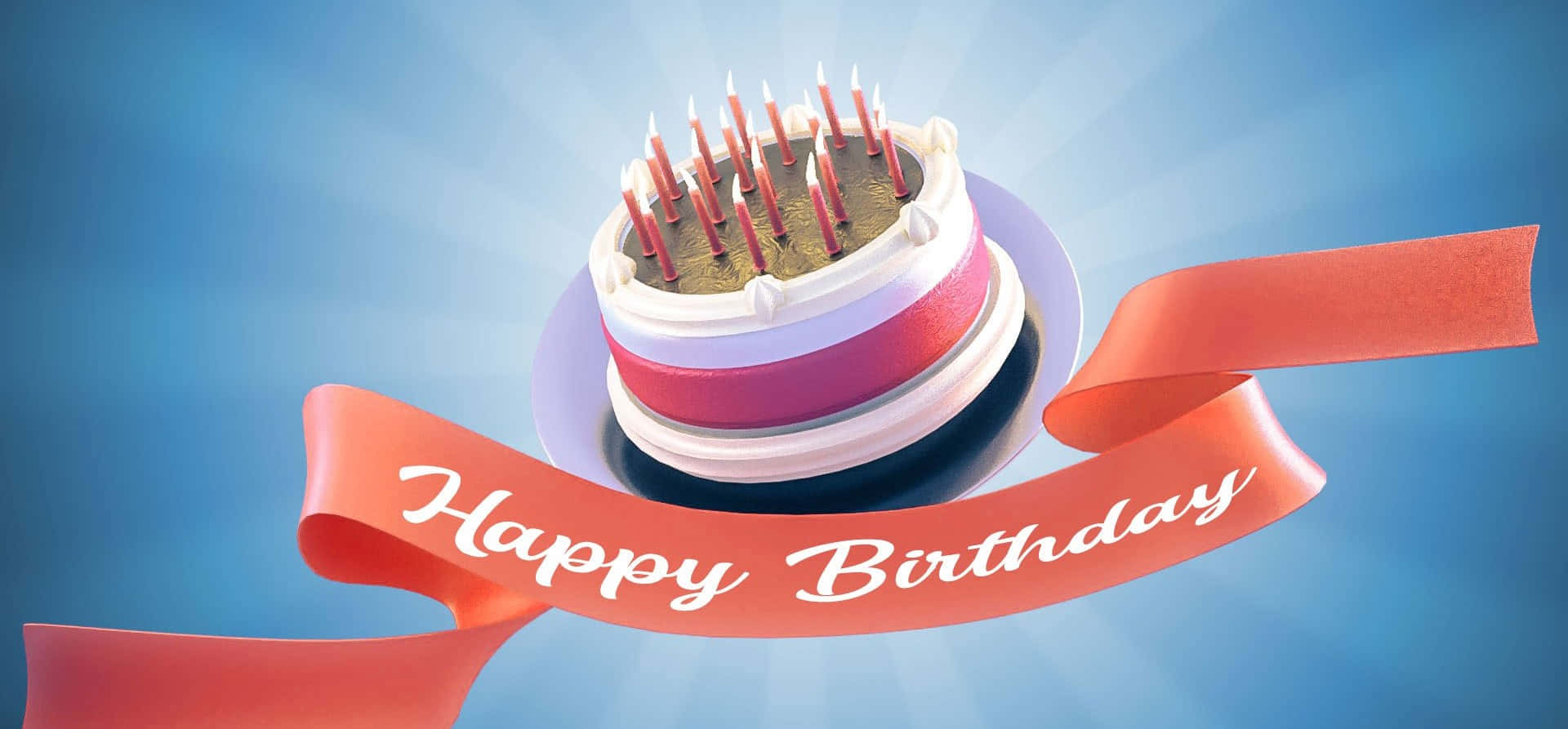Celebrate with Joy - Delightful Birthday Wishes Background