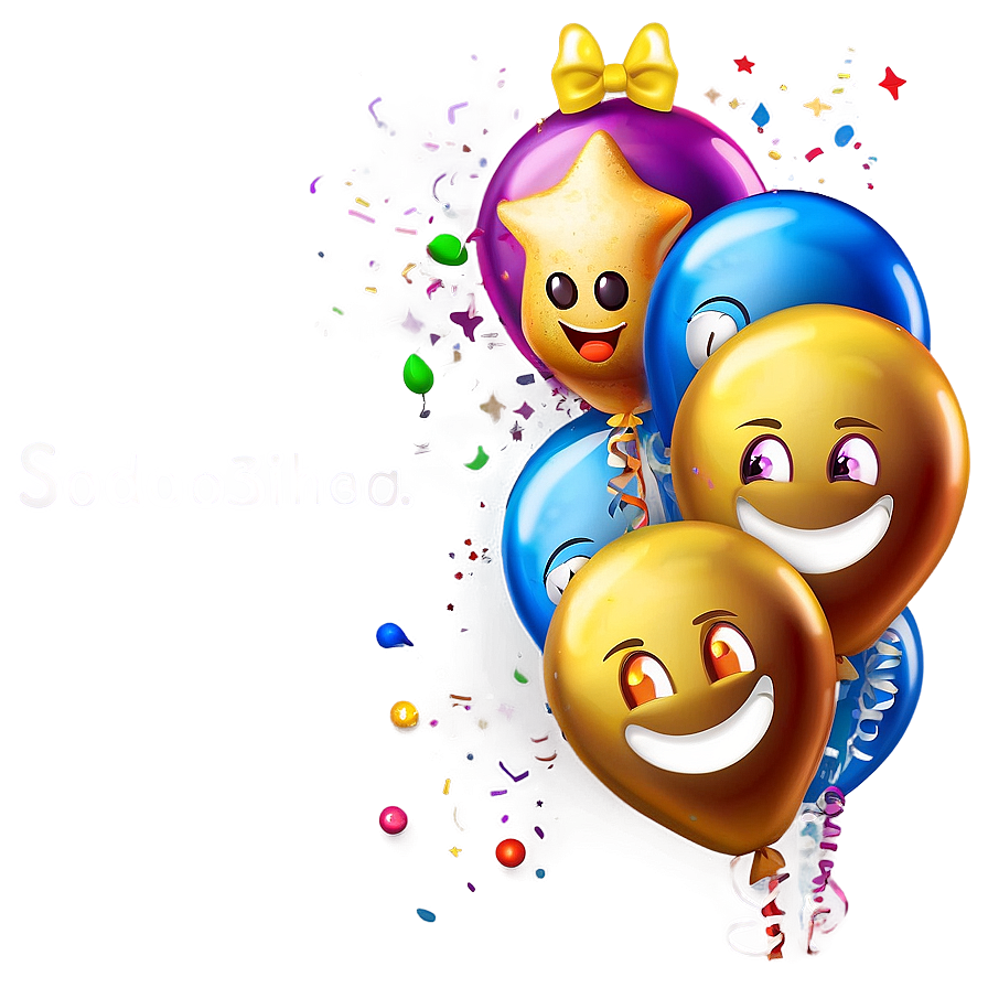 Birthday Wishes Emoji Png Qyp23 PNG