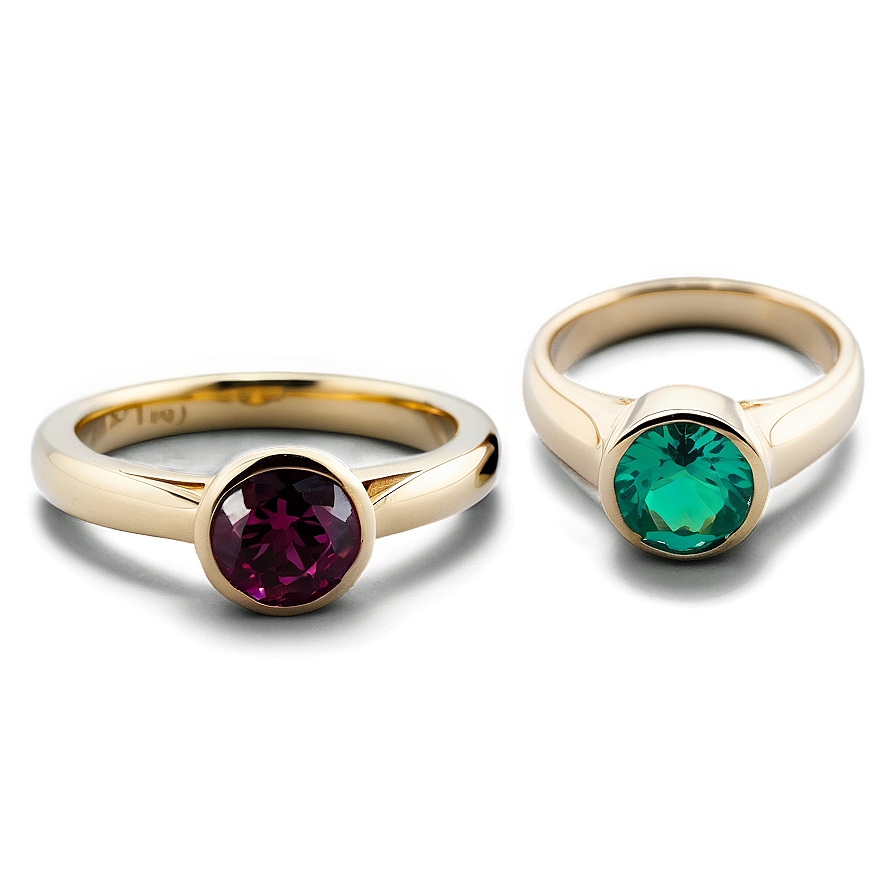 Birthstone Rings Png Ojj14 PNG