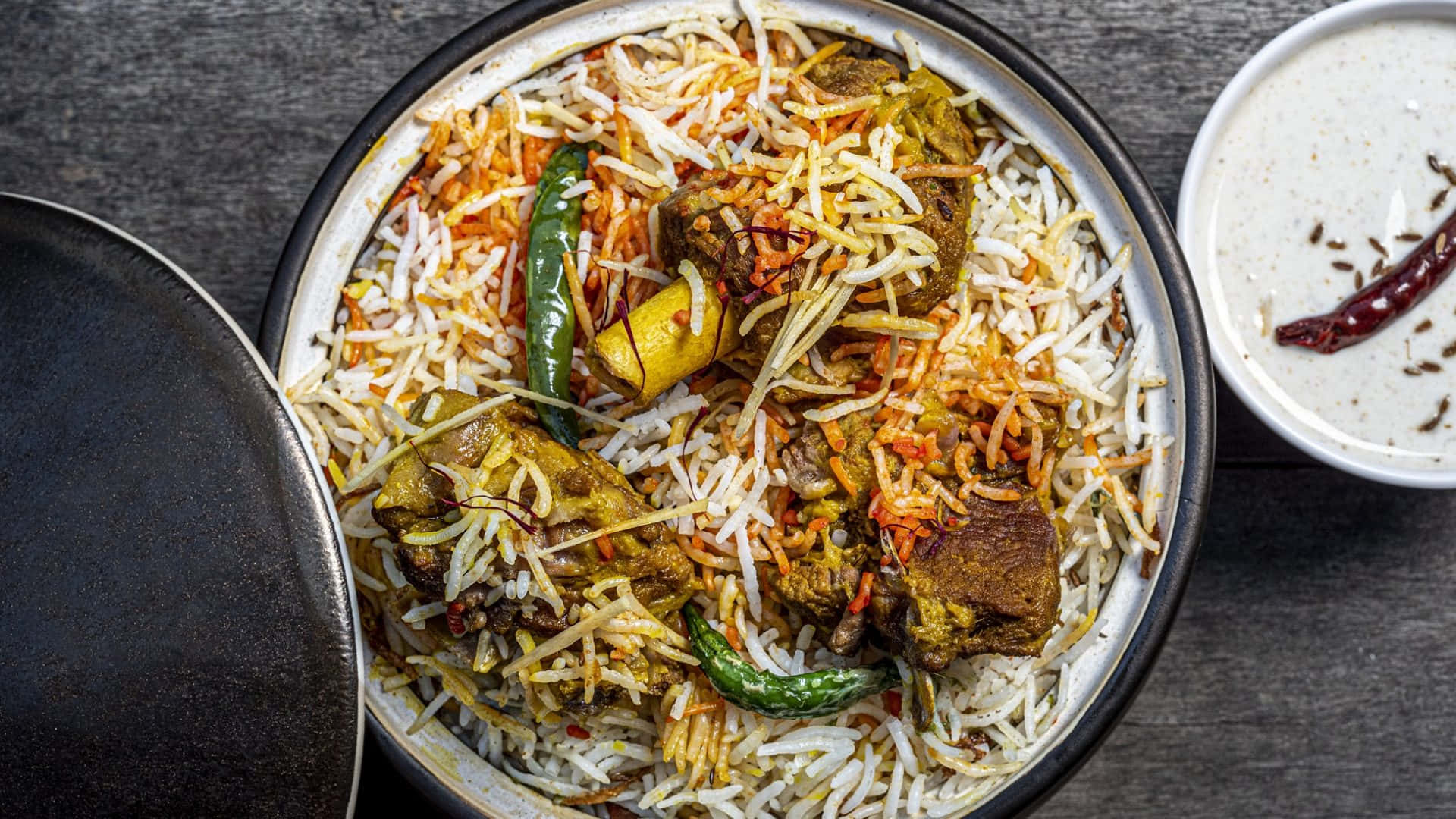 Delicious and Aromatic Plate of Biryani