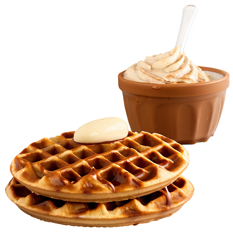 Biscoff Spread Waffle Png Aag PNG