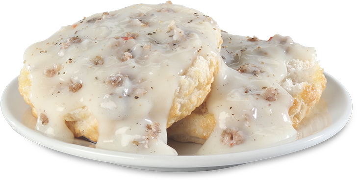 Biscuitswith Sausage Gravy PNG