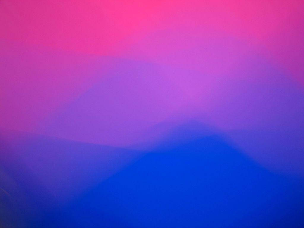 Bisexual Aesthetic Mixing Colours Background