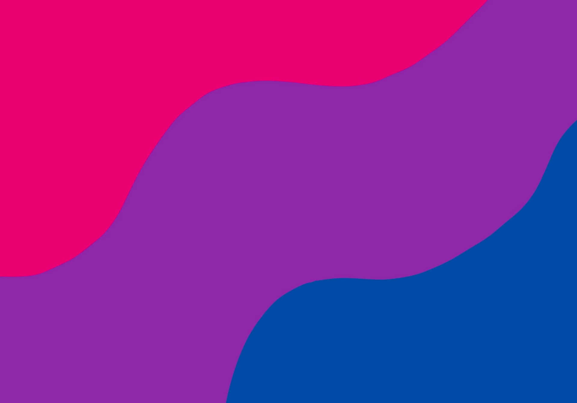 A Purple, Blue And Pink Background With A Wave