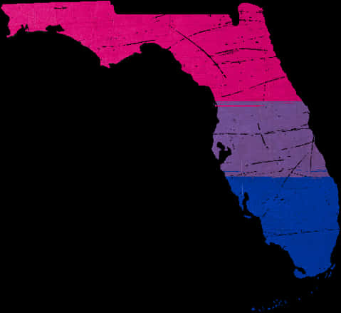 Bisexual Flag Overlay Map PNG
