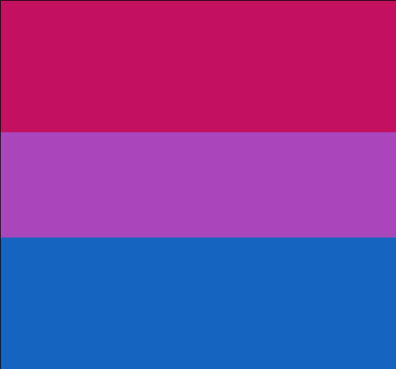 Bisexual Pride Flag Colors PNG