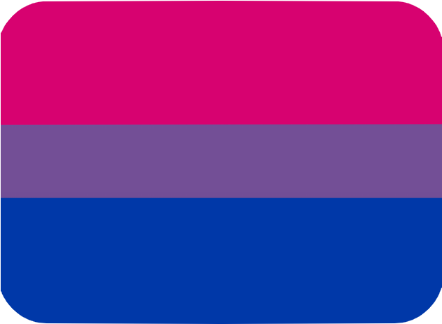 Bisexual Pride Flag Graphic PNG