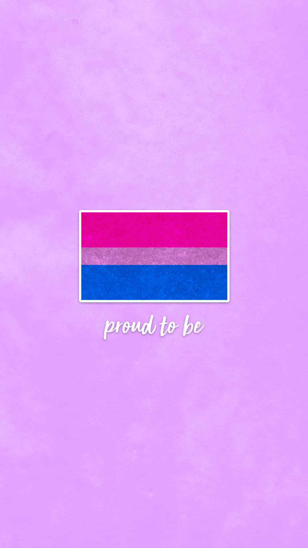 Bisexual Pride Flag Proud Wallpaper