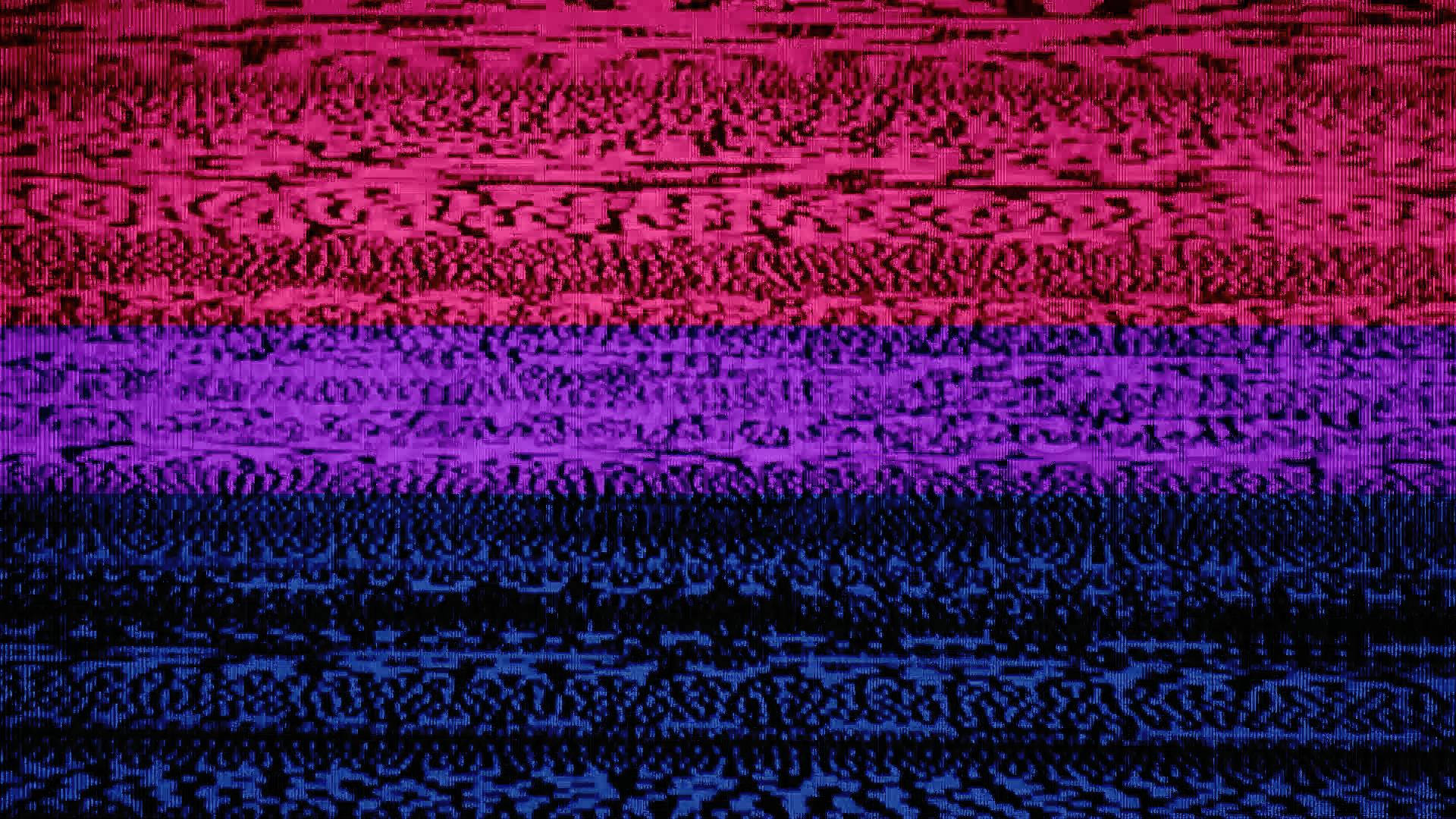 Bisexual Tv Static Wallpaper