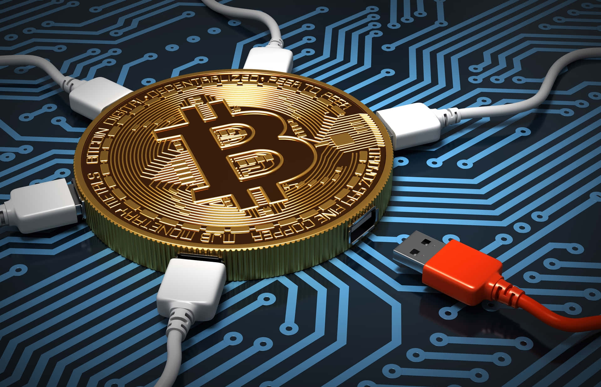 “Bitcoin - The Futuristic, Decentralized Digital Currency”